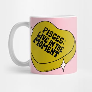 Pisces Conversation Heart Mug